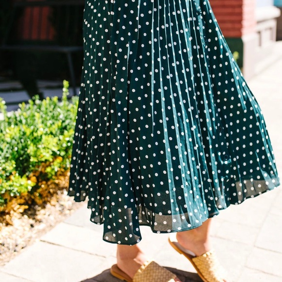 Simpler Times Polka Dot Skirt - Picture 4 of 8